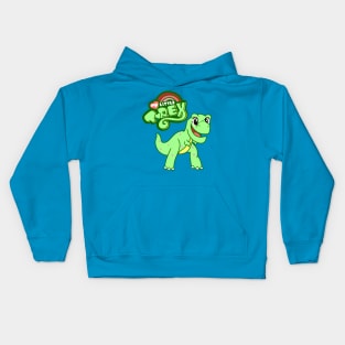 My Little T rex Kids Hoodie